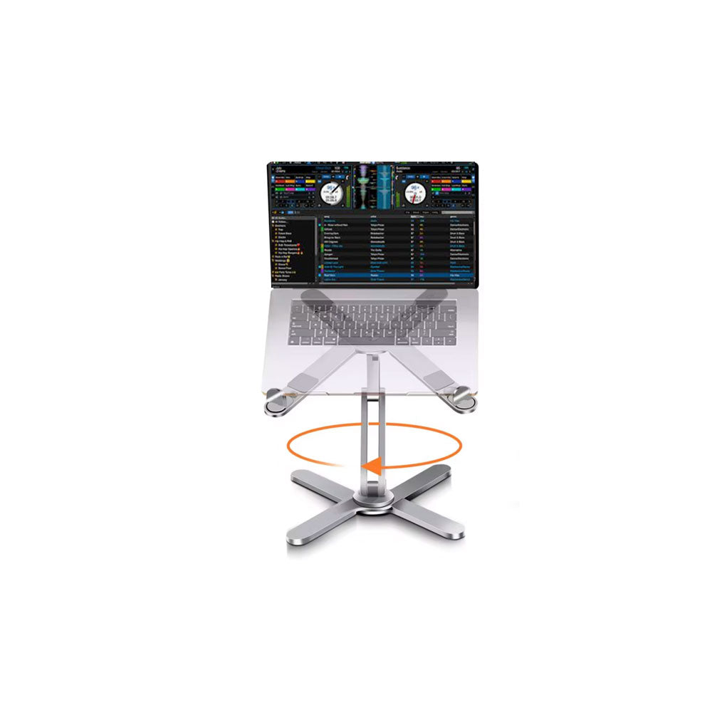 Atril Para Laptop/Notebook LN01 Plata Beat Tools