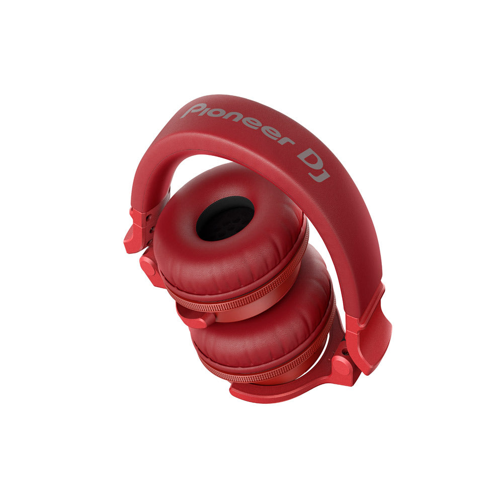 Audifonos Dj HDJ-CUE BT RD color negro Rojo con Cable y