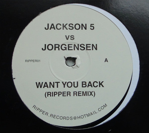 The Jackson 5 vs. Jørgensen / Stanton Warriors vs. OnePhatDeeva – Want You Back (Ripper Remix) / Bad Rocker Habit (Ripper Remix)    (Vinilo usado)  (VG+)