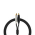 Cable RCA a RCA de 2 Metros Audio 2.0 Negro Chroma DJ Techtools