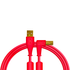 Cable USB-A a USB-B 1.5 Metros Angulo Rojo Chroma Cables DJ Techtools