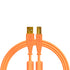 Cable USB-A a USB-B 1.5 Metros Naranjo Chroma Cables DJ Techtools