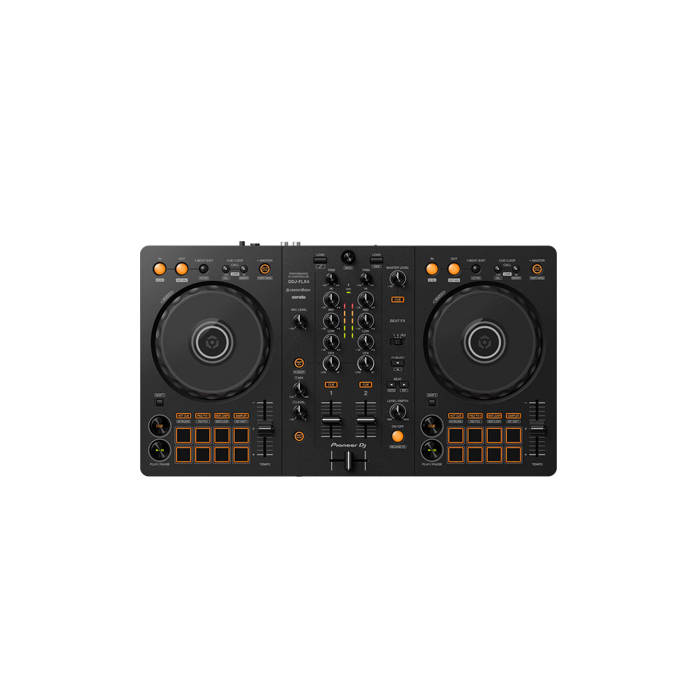 Controlador DJ DDJ FLX 4 -N Pioneer DJ + Soft Case M Beat Tools