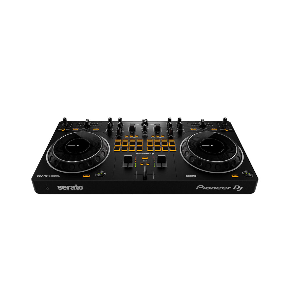 Pack Controlador DJ DDJ REV 1  + Audifonos HDJ-CUE 1 BT BLK color negro Pioneer Dj
