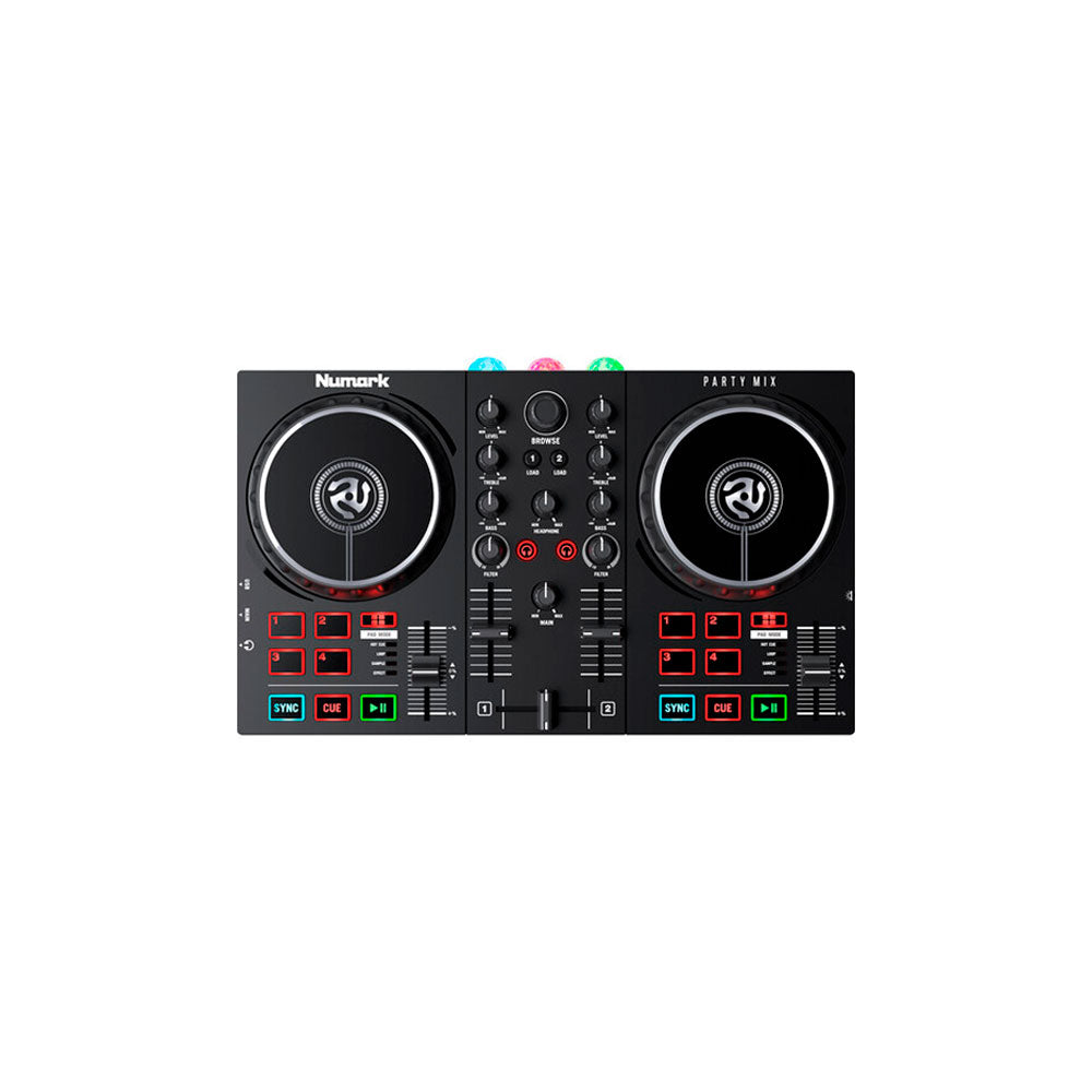 Controlador Dj con Luces Party Mix II Numark