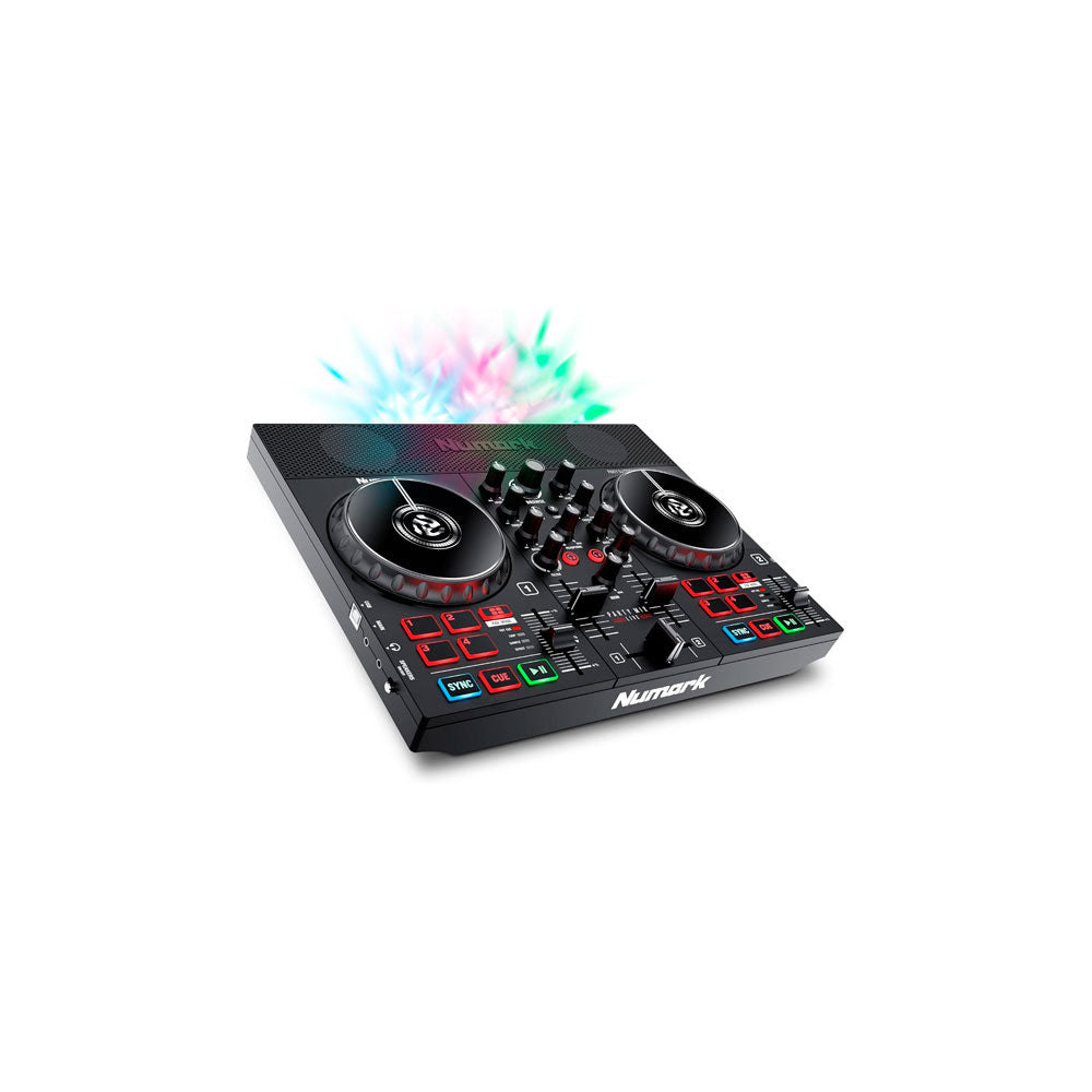Controlador Dj con Luces y parlante  Party Mix Live Numark
