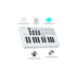 Controlador Teclado Midi  Bluetooth SMK 25 M-VAVE