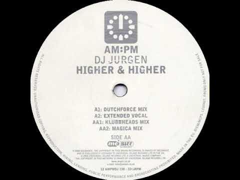 DJ  Jurgen Higher & Higher  (Vinilo usado)  (VG+)