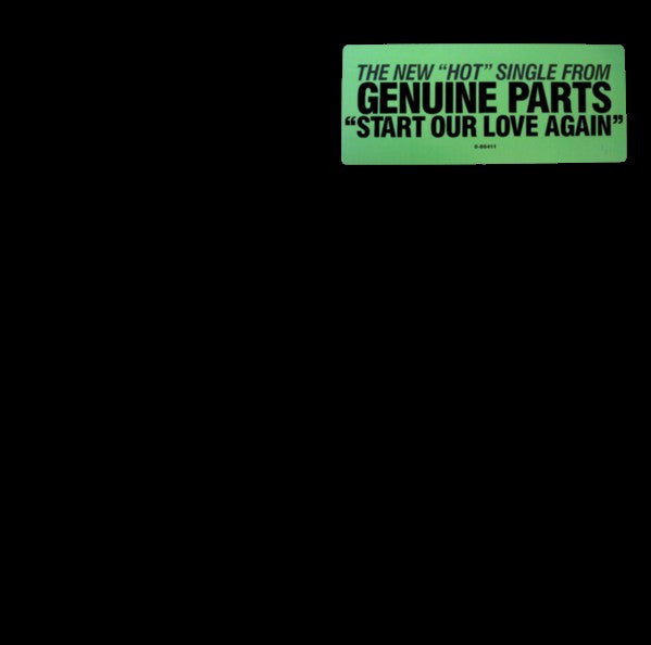 Genuine Parts – Start Our Love Again (Vinilo usado)  (VG+)