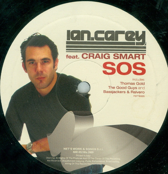 Ian Carey Feat. Craig Smart – S.O.S. (Vinilo usado)  (VG+)