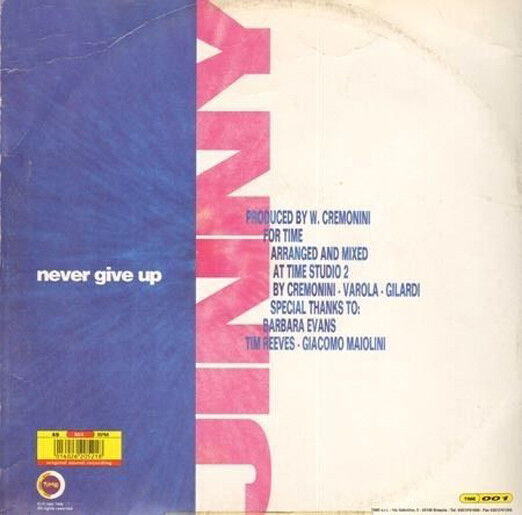 Jinny - Never Give Up  (Vinilo usado)  (VG+)
