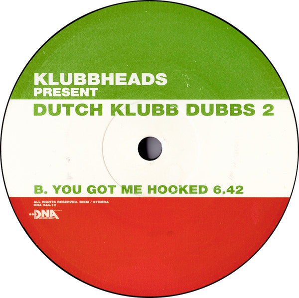Klubbheads – Dutch Klubb Dubbs 2 vinilo reacondicionado (VG+)