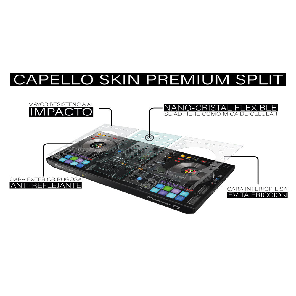 Lámina Protectora para Pioneer DDJ 800 Capello Skin Premiun Dep