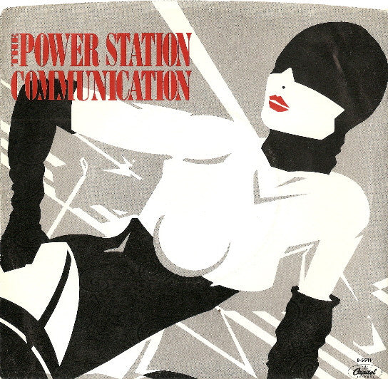 The Power Station - Communication - Vinilo 7" 45 RPM Reacondicionado
