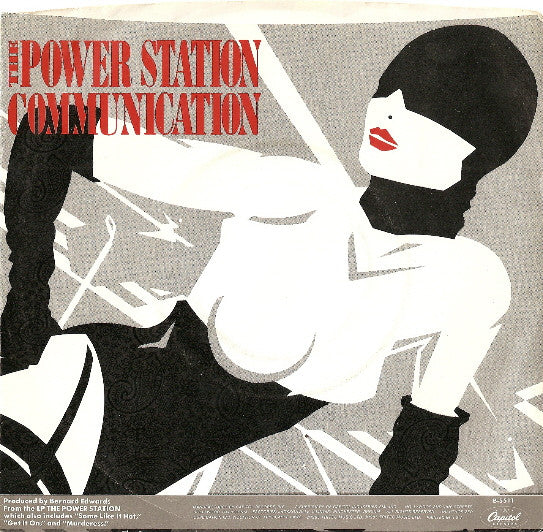 The Power Station - Communication - Vinilo 7" 45 RPM Reacondicionado