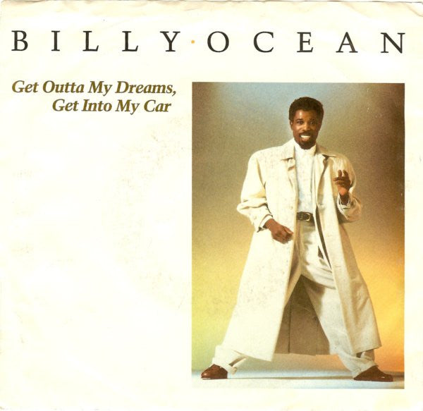 Billy Ocean - Get Outta My Dreams, Get Into My Car - Vinilo 7 Reacondicionado