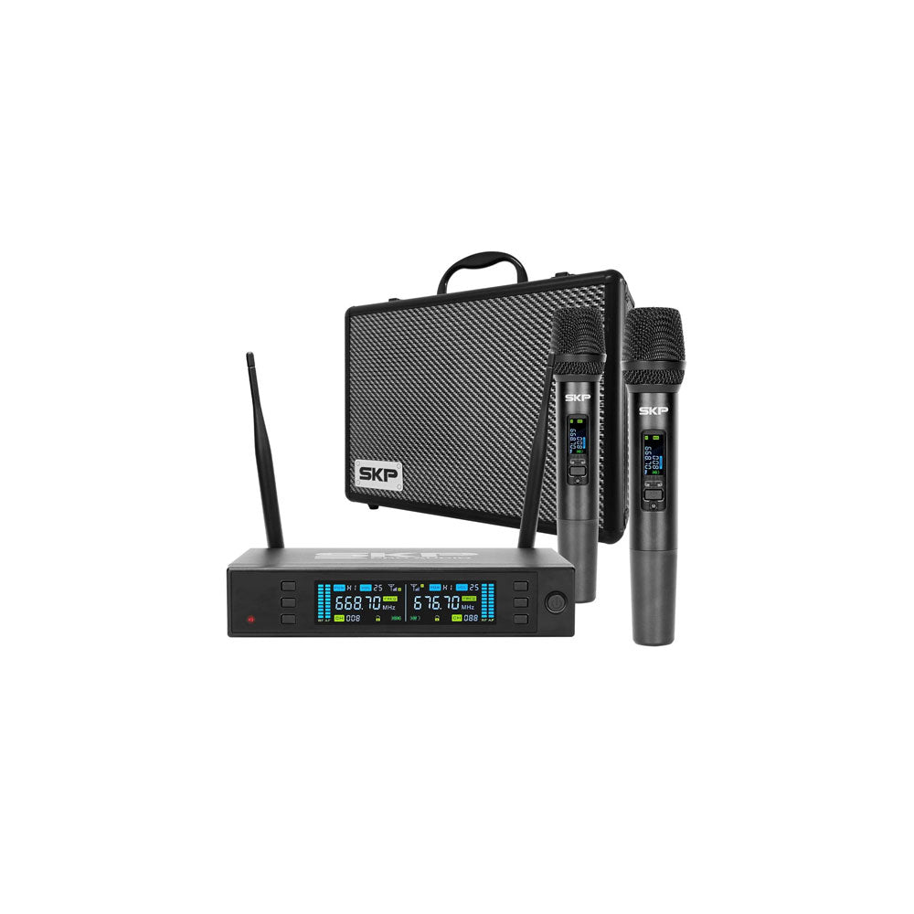 Micrófono Inalámbrico doble Profesional Clarity II SKP