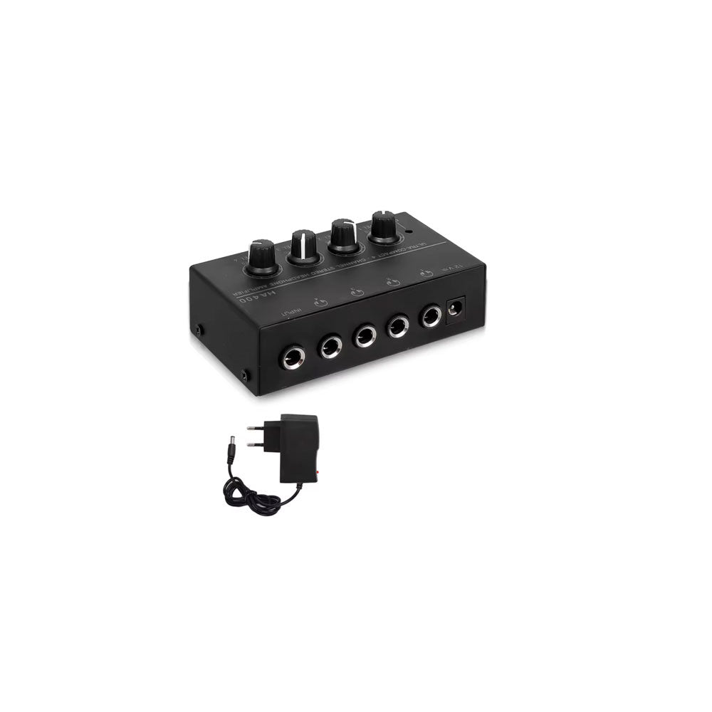 Mini amplificador de auriculares HA400 4 canales Beat Tools