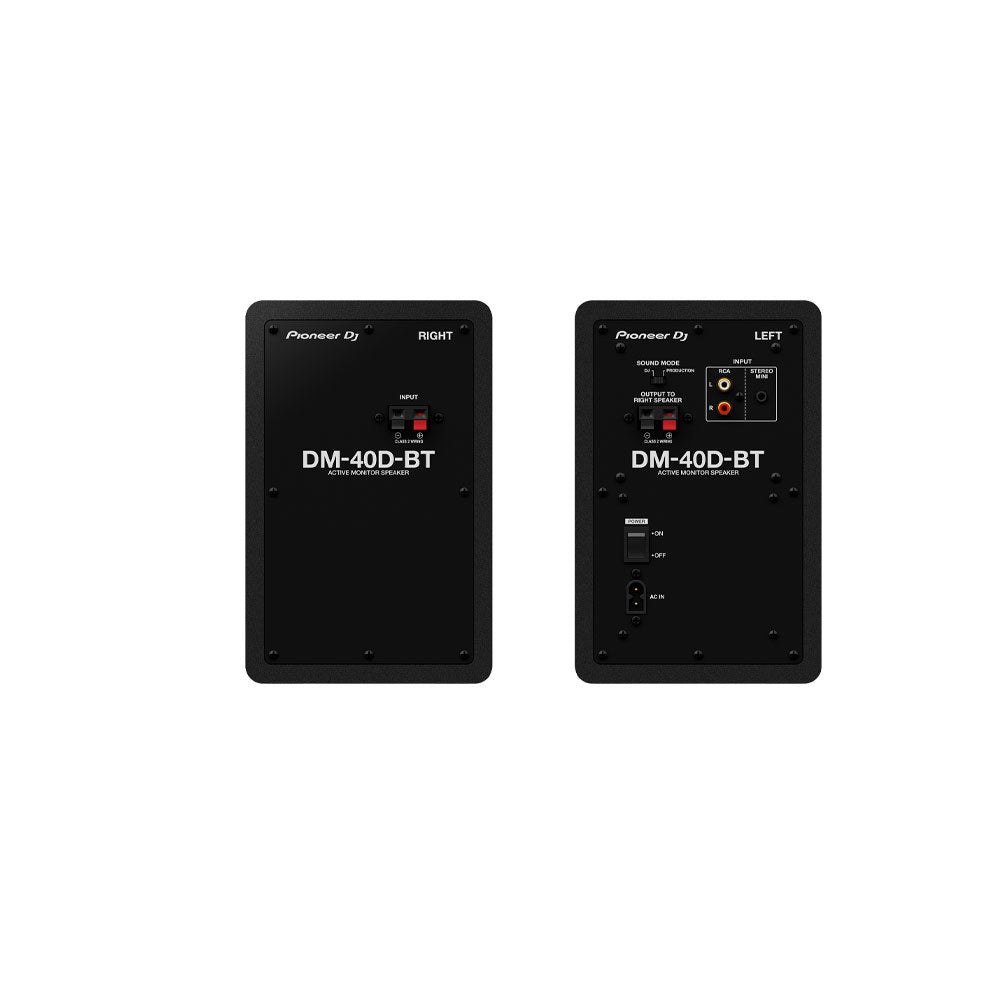 Monitor activo DJ DM-40 D color negro (Par) con Bluetooth Pioneer Dj
