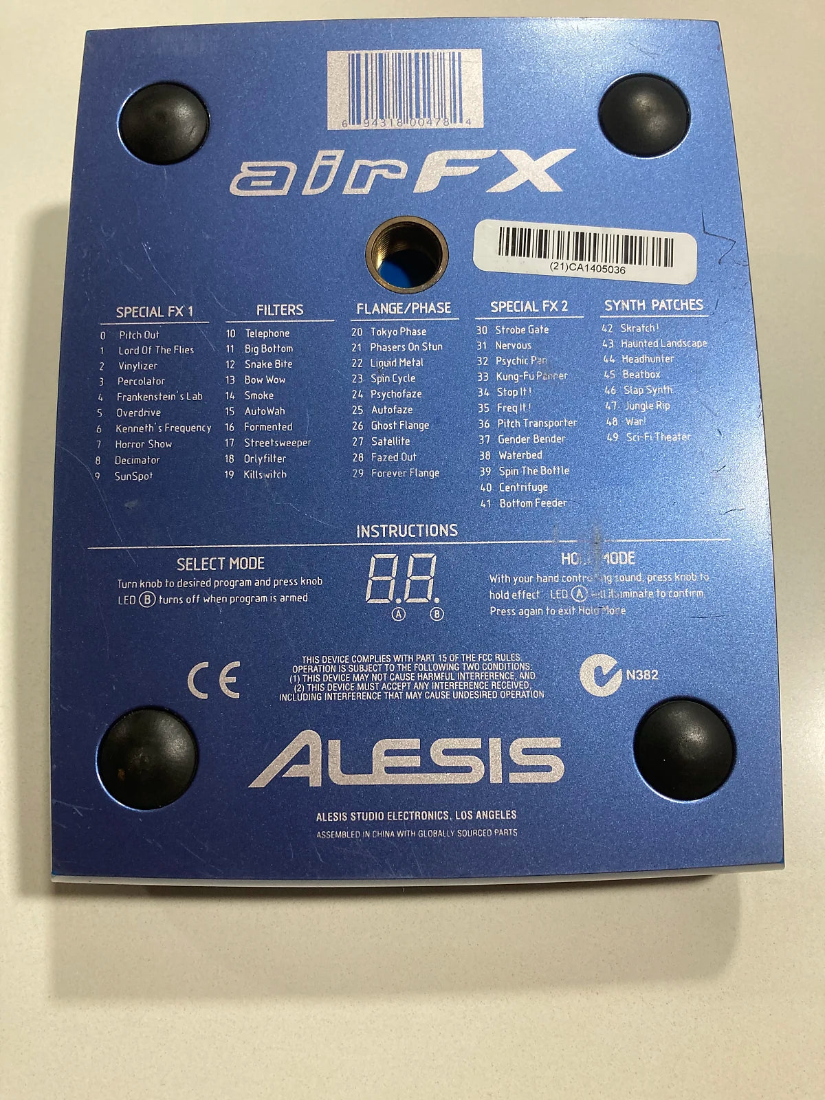 Multiefecto AIR FX (B-Stock)  Alesis