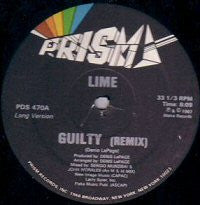 Lime - Guilty Reacondicionado - Vinilo 12" (1983)