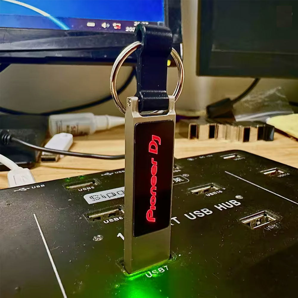 Pendrive Metal llavero USB 256 GB Color Rojo Beat Tools