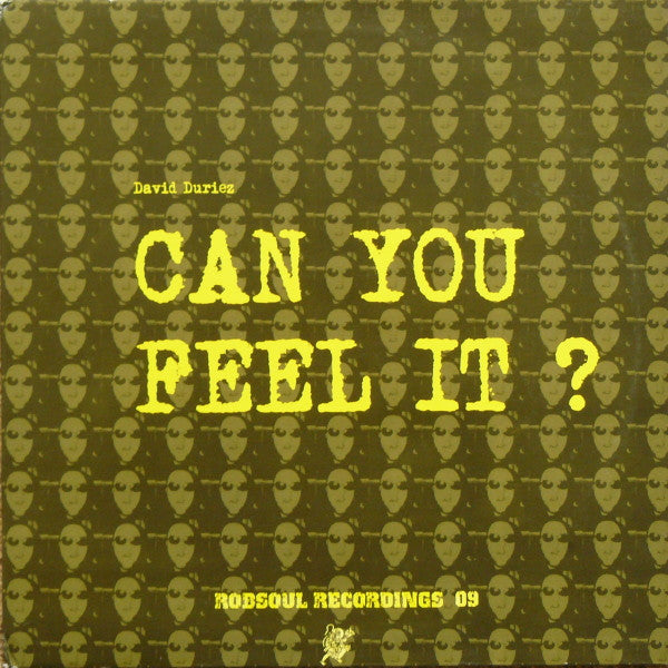 David Duriez – Can You Feel It? (Vinilo usado)  (VG+)