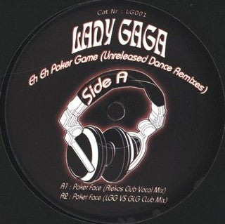 Lady Gaga – Eh Eh Poker Game (Unreleased Dance Remixes)   (Vinilo usado)  (VG+)