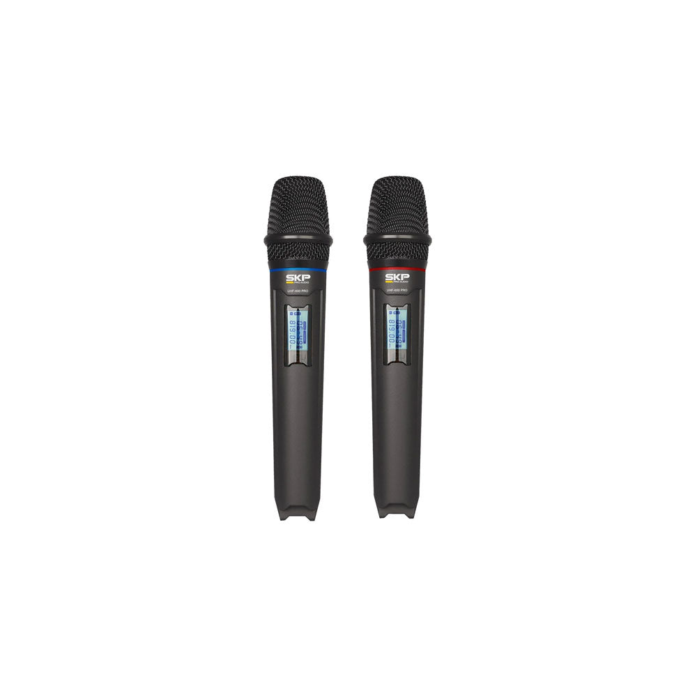 Set de Micrófono inalámbrico de mano UHF 600 Pro SKP