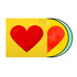 Timecode Vinilo 12" Emoji Series #3 Donut-Heart (Par) Serato