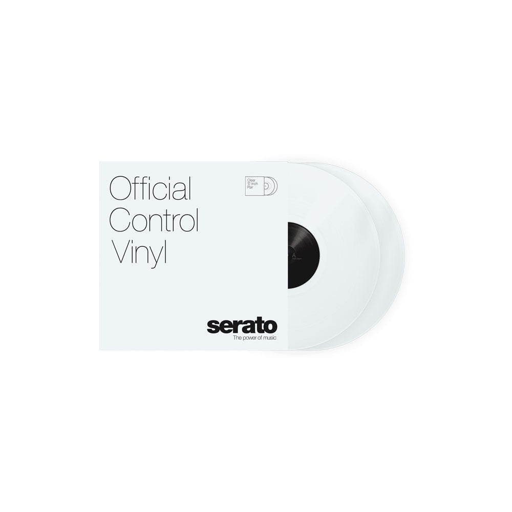 Timecode Vinilo Clear  12" (Par) Serato