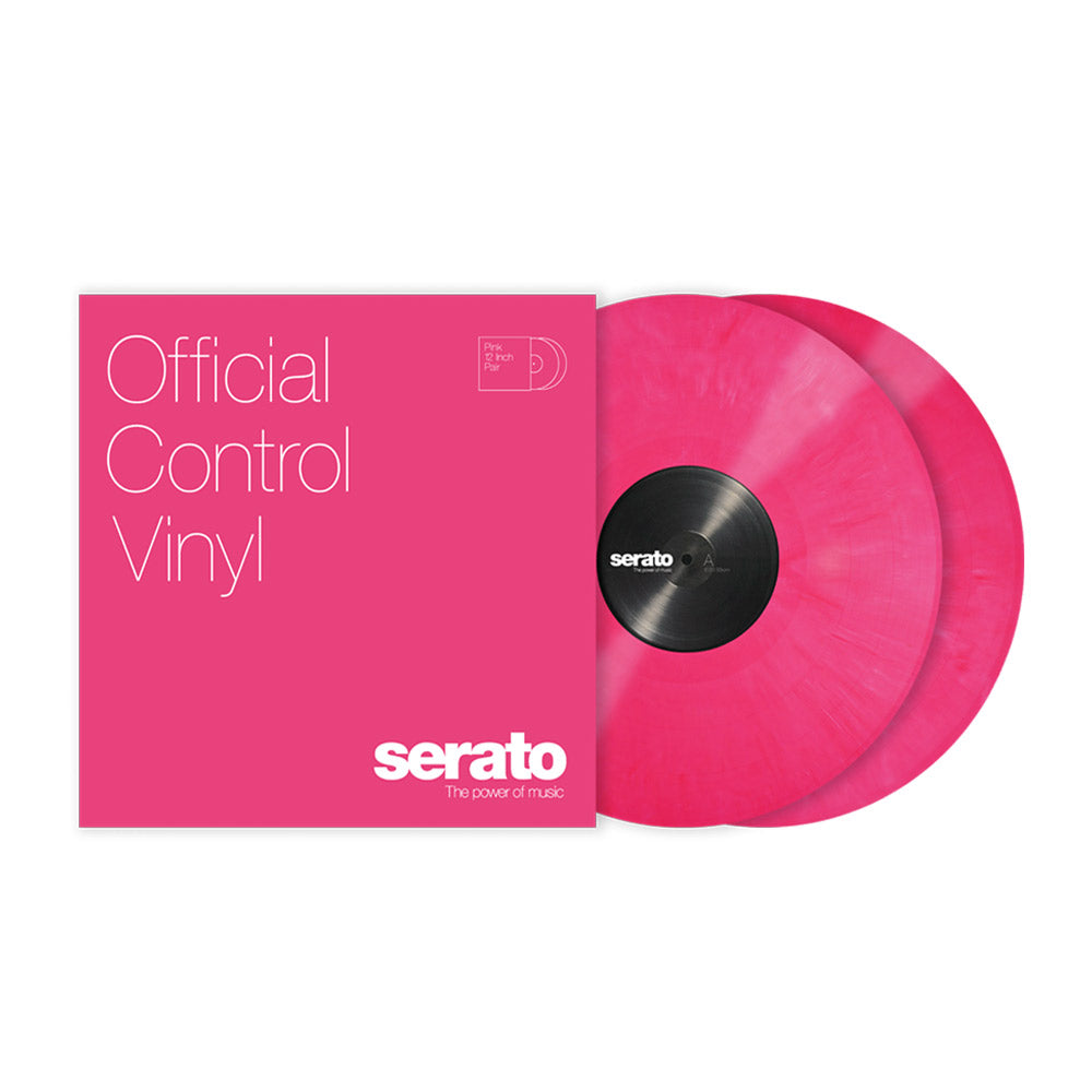 Timecode Vinilo Rosado 12" (Par) Serato | XDJ – XDJ Store Chile